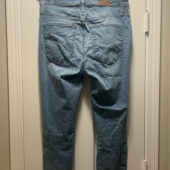 Madewell Blue Distressed Women's Jeans Size 33 - Picture 4 of 7